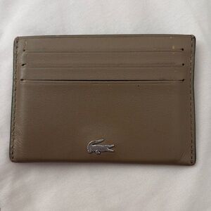 Lacoste Leather Cardholder/Wallet